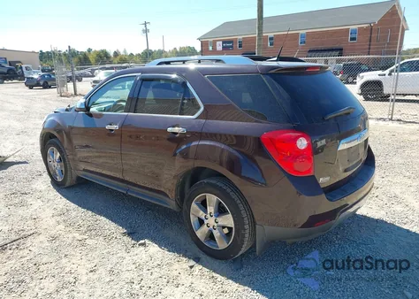 2011 Chevrolet Equinox Ltz из США, поврежденный, VIN 2CNALFEC2B6437392
